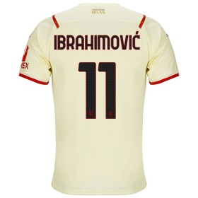 Camisolas de futebol AC Milan Zlatan Ibrahimovic 11 Equipamento Alternativa 2021/22 Manga Curta